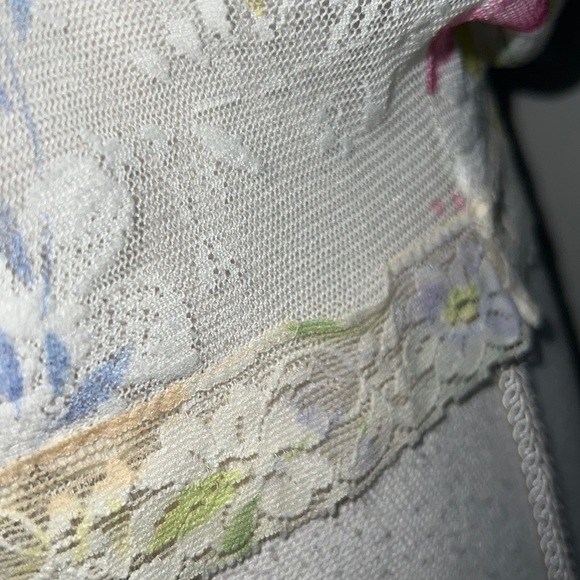 Vintage Victoria’s Secret Mesh and Lace Crop Top - Picture 5 of 5